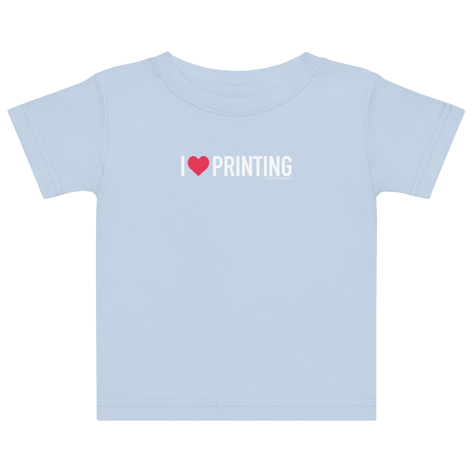 Baby I Love Printing Baby Tee