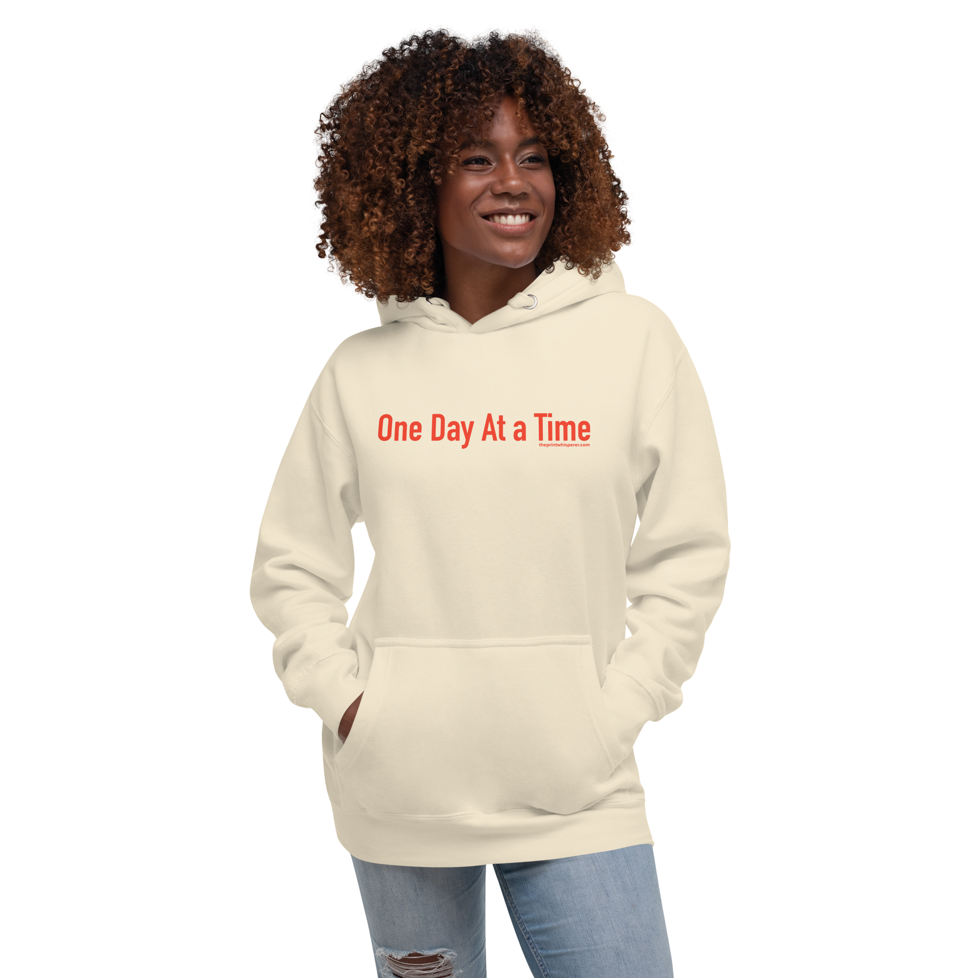 One Day at a Time Hoodie – Real Fit. True Vibes.