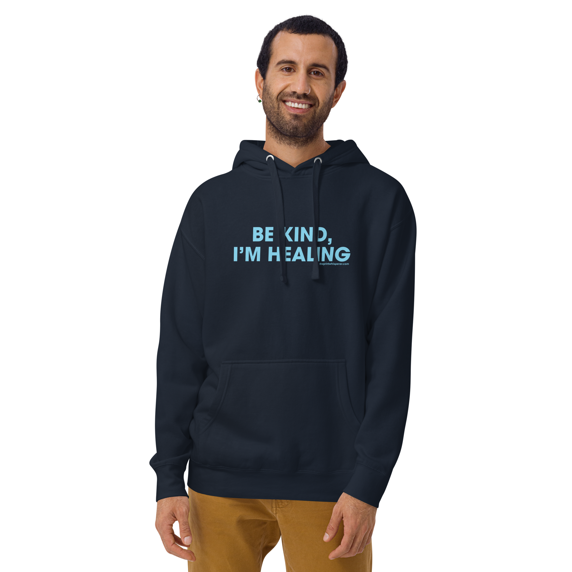 Be Kind, I’m Healing Hoodie – Real Fit. True Vibes.