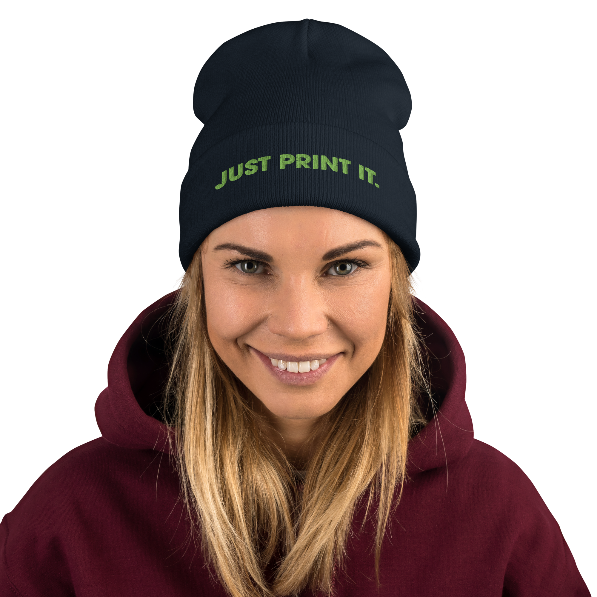 Just Print It Beanie – The OG Content Medium.