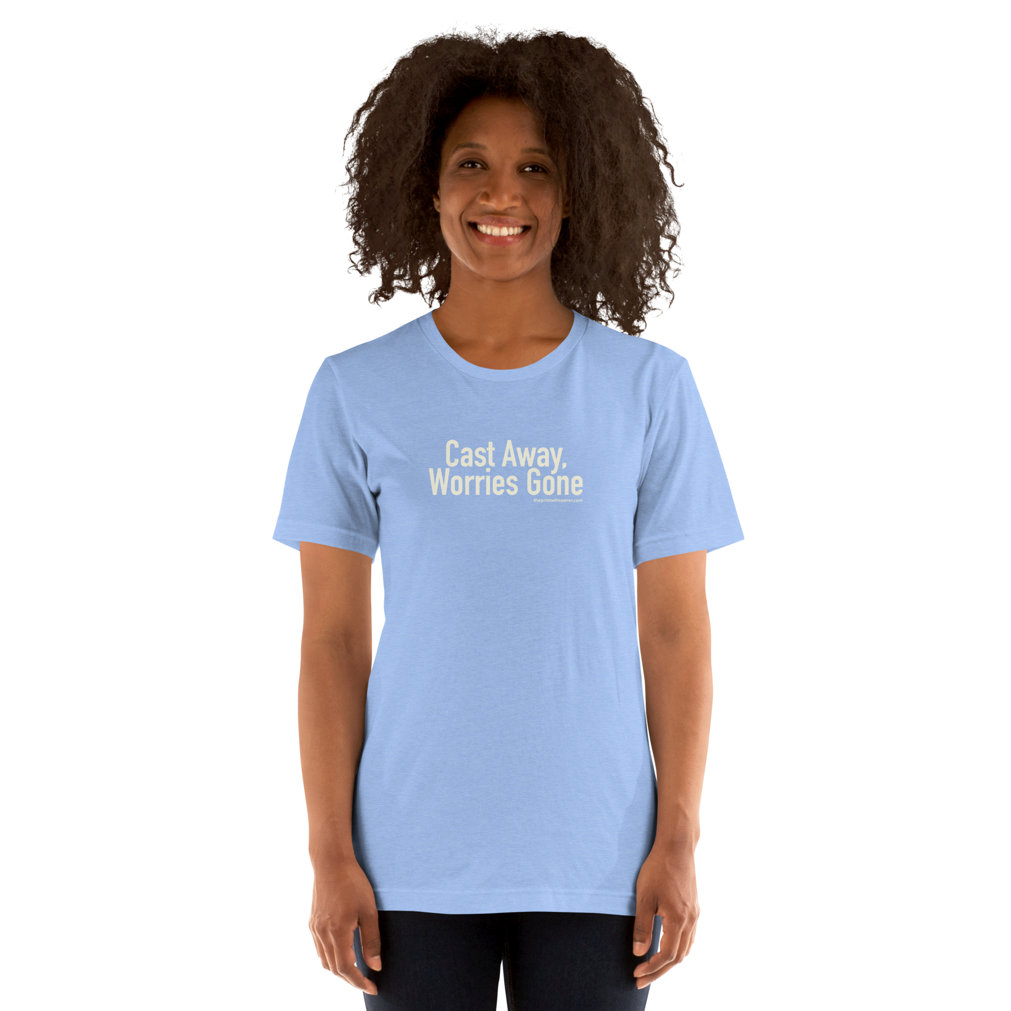 Cast Away, Worries Gone Tee – Built to Cast.
