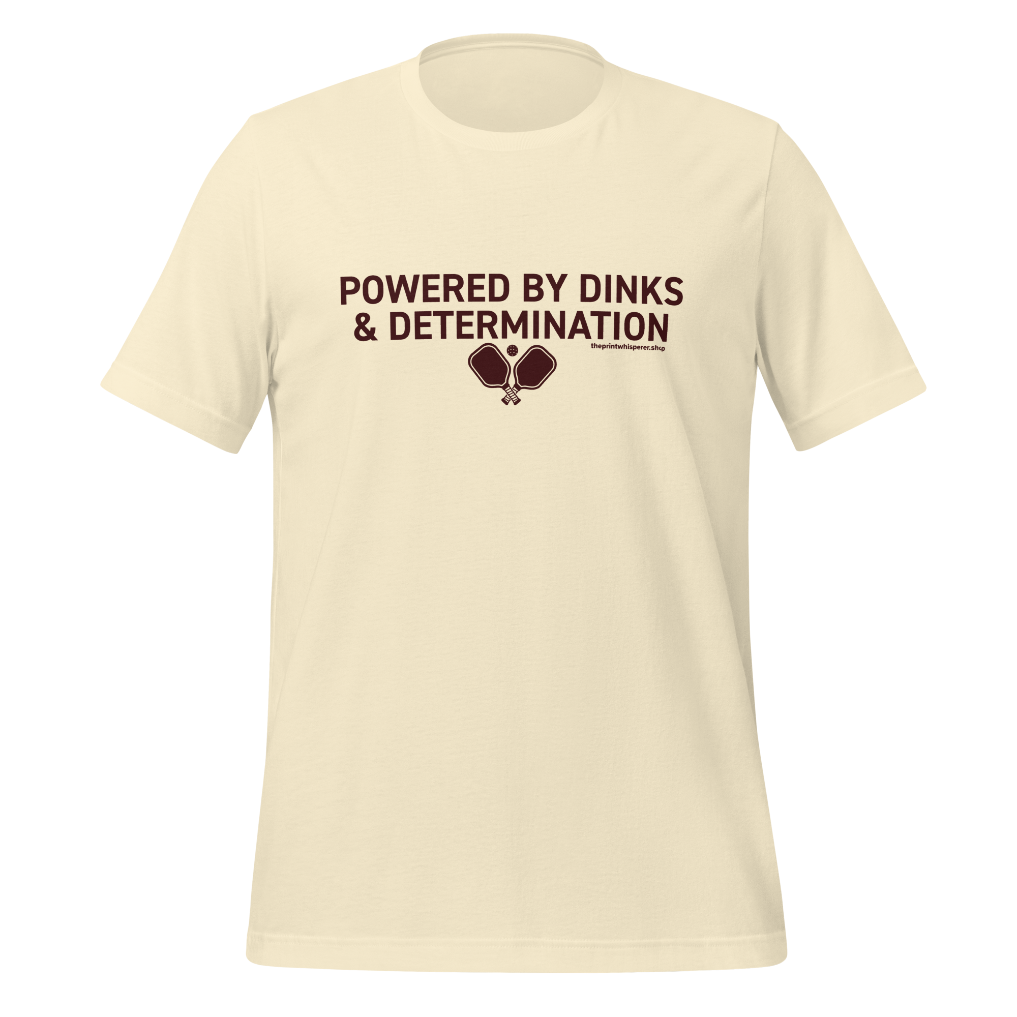 Powered by Determination Tee – Built to Play.