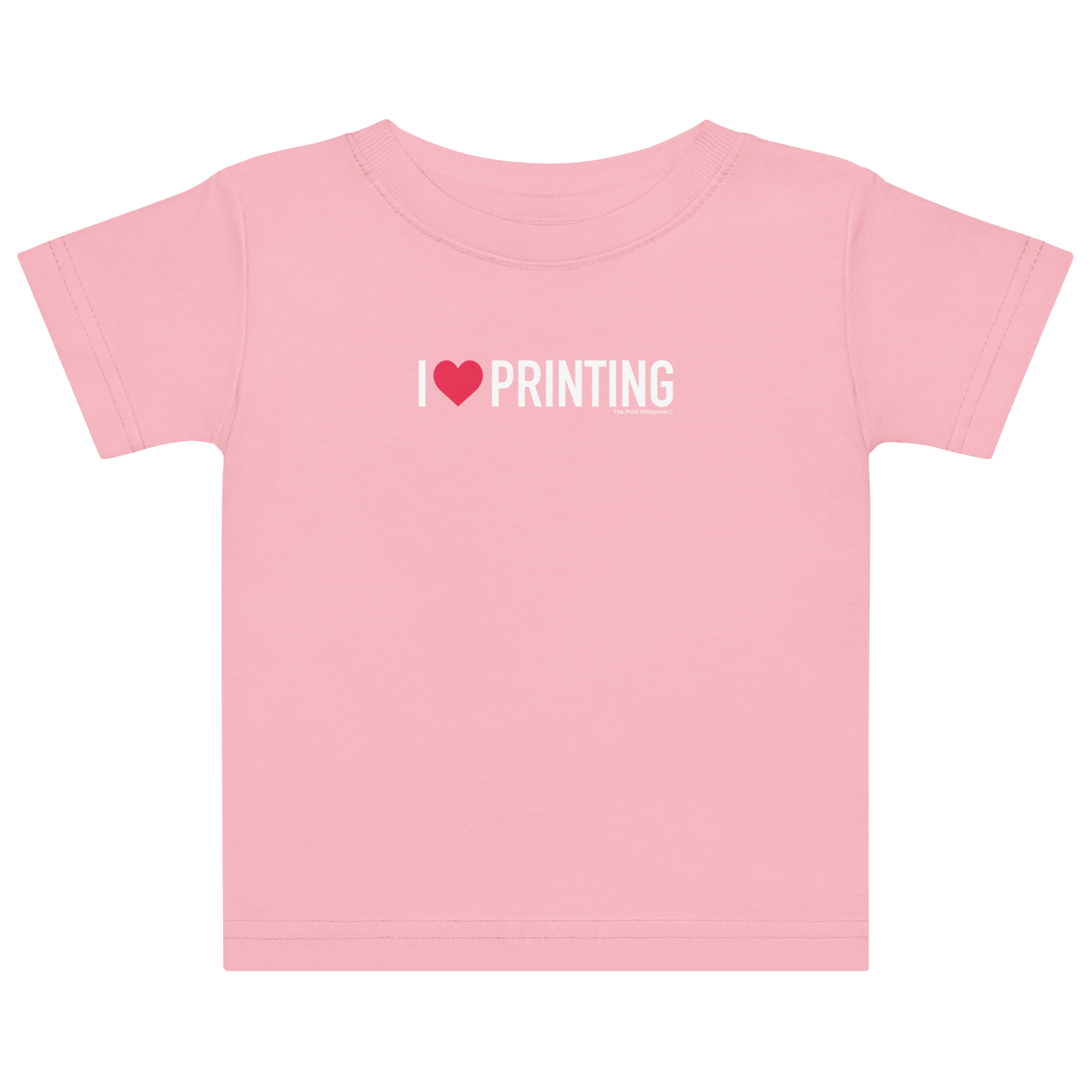 Baby I Love Printing Baby Tee