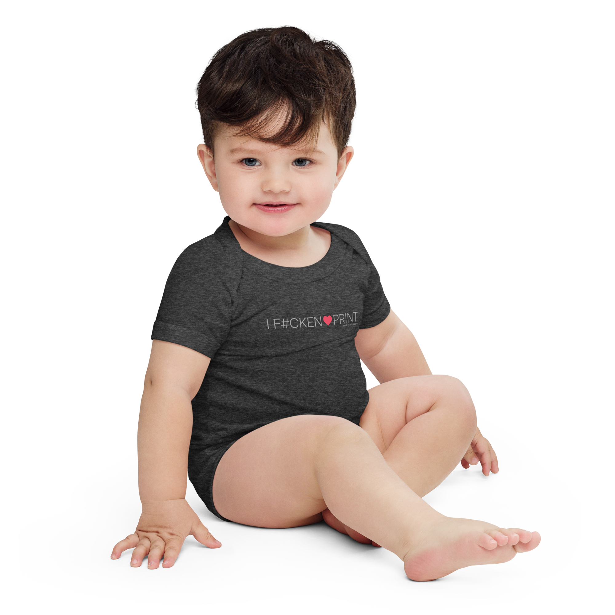 Baby I F#ucken Love Printing One-Piece