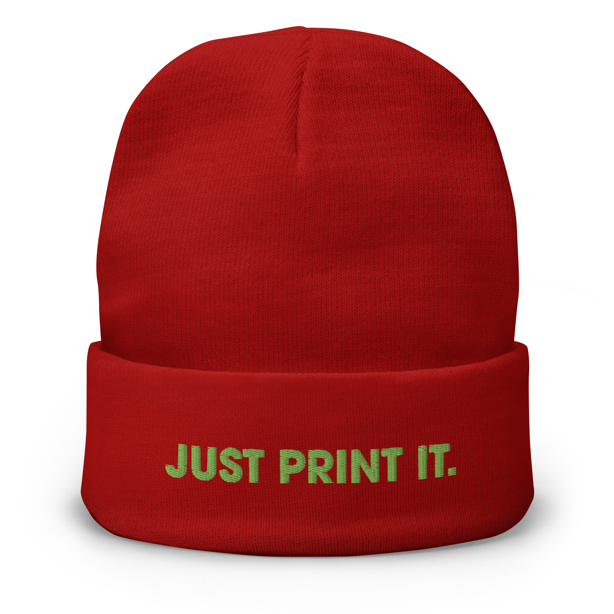Just Print It Beanie – The OG Content Medium.