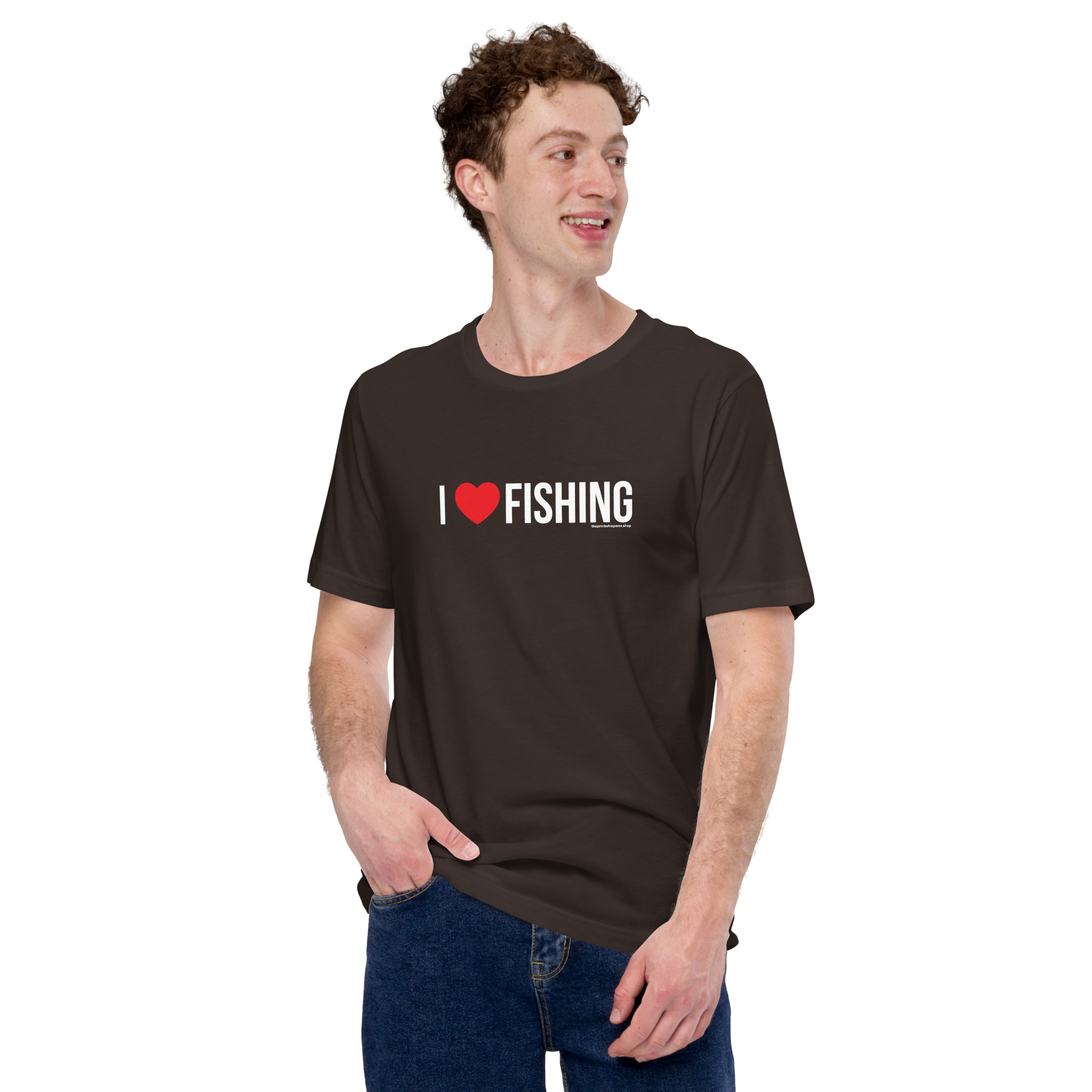 I Love Fishing Tee – Built to Cast.