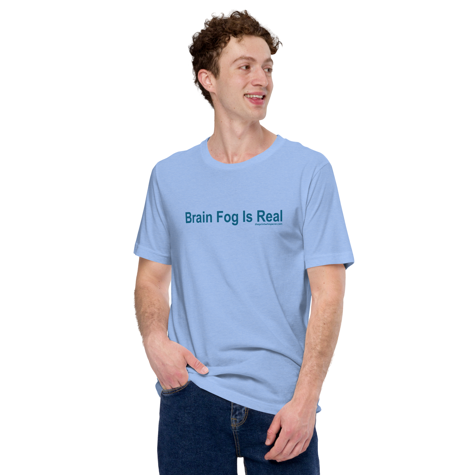 Brain Fog Is Real Tee – Real Fit. True Vibes.