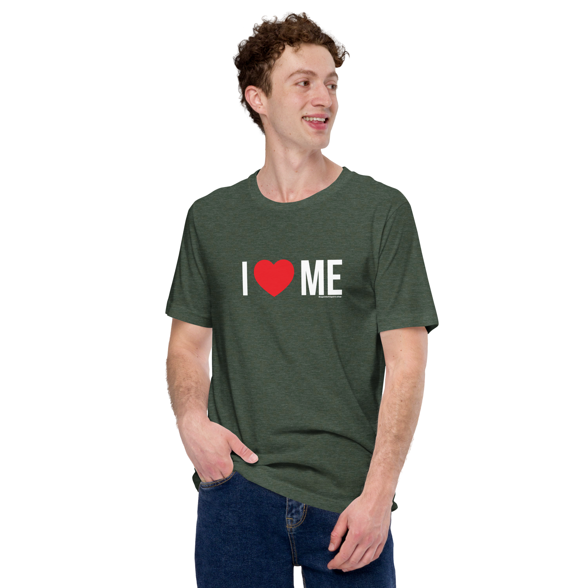I LOVE ME Tee – Real Fit. True Vibes.