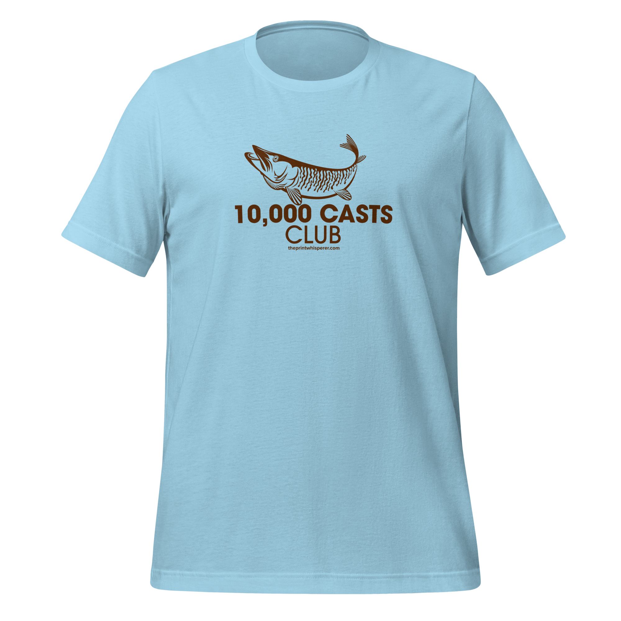 10,000 Casts Club | TPW Obsessed Angler Tee